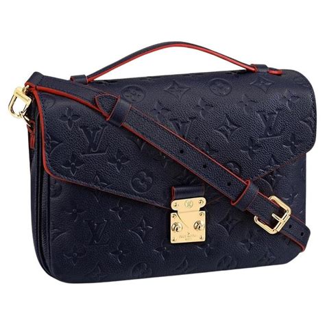 louis vuitton pochette metis navy blue|pochette Louis Vuitton monogram.